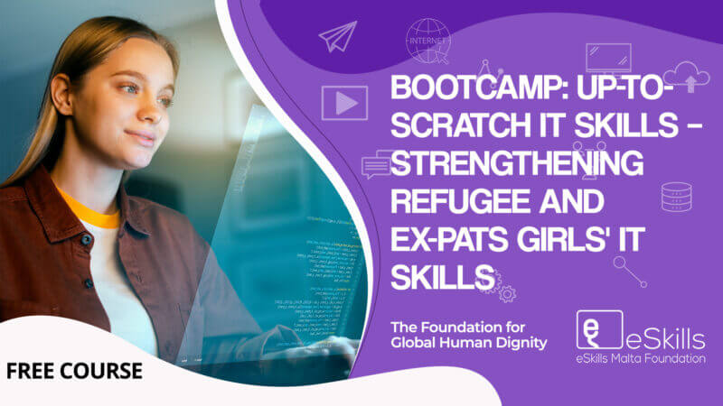 Up-to-Scratch IT Skills – Strengthening refugee and ex-pats girls' IT Skills