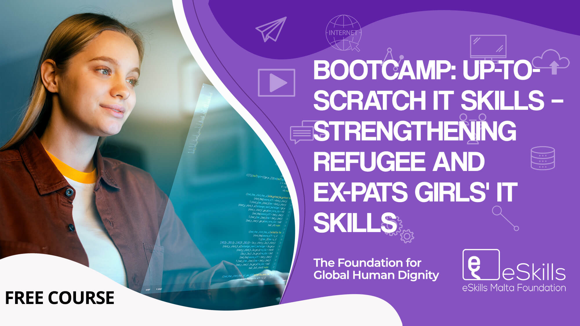 Up-to-Scratch IT Skills – Strengthening refugee and ex-pats girls' IT Skills