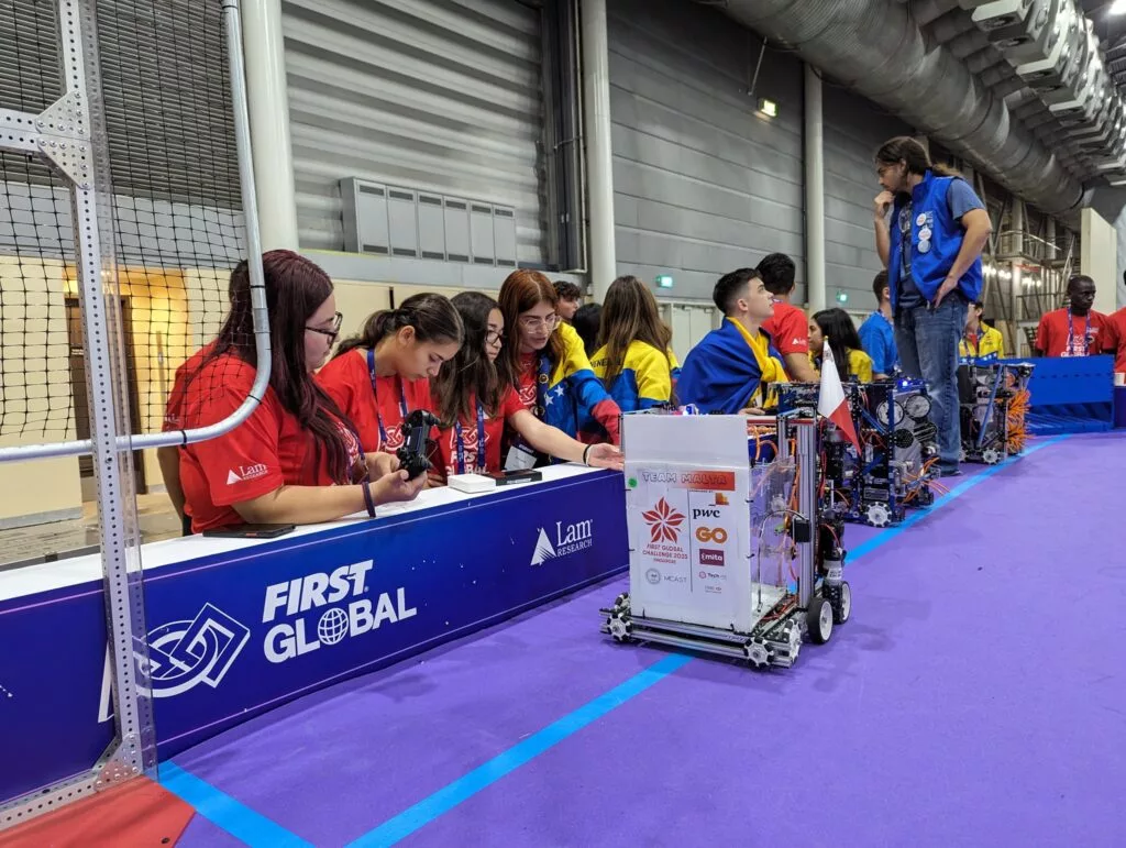 MCAST Students participate in FIRST Global Competition