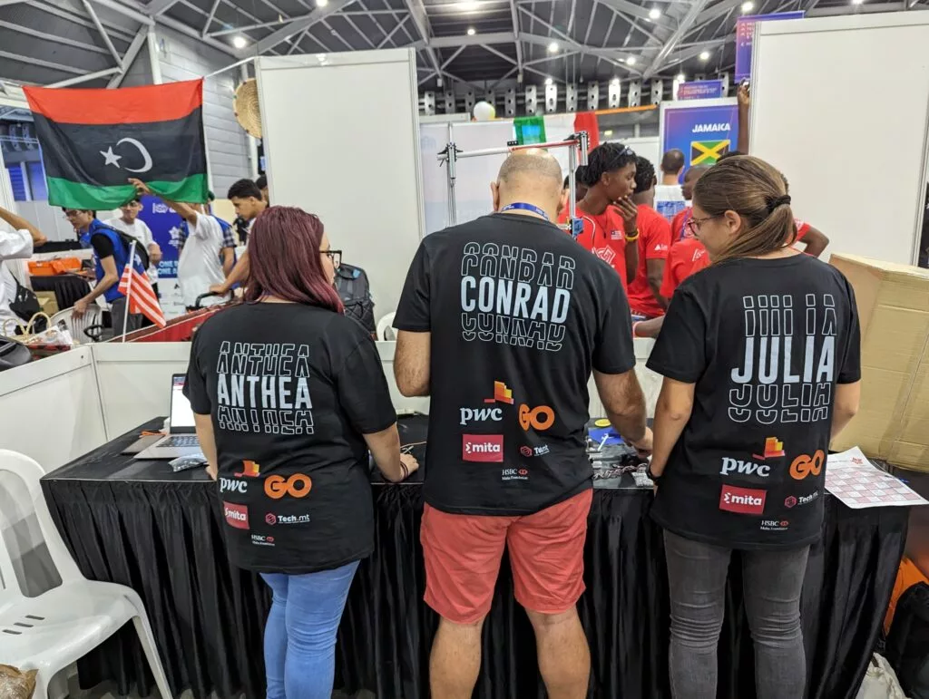 MCAST Students participate in FIRST Global Competition